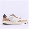 Ambitious AKTIF Low Top Laced Trainer - White Beige